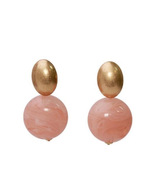 Monaco Dome Drop Earrings