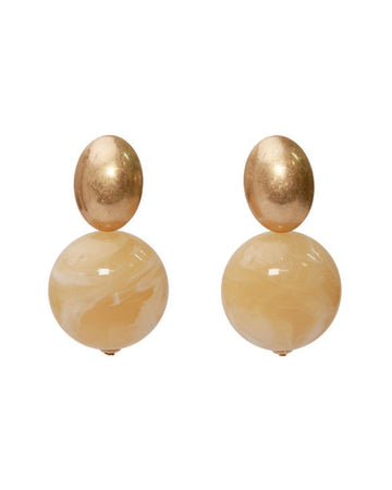 Monaco Dome Drop Earrings