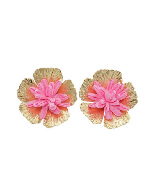 Paloma Floral Statement Earrings