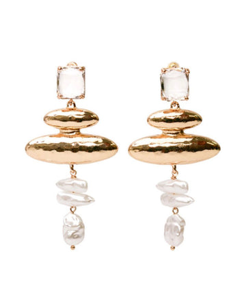 Serafina Jewel & Pearl Earrings