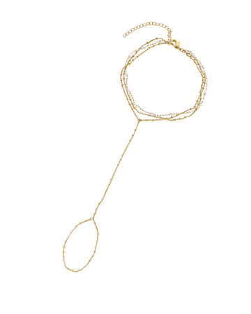 Vivienne Pearl Hand Chain