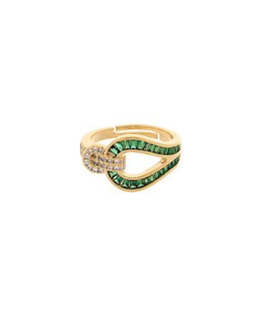 Madison Buckle Ring