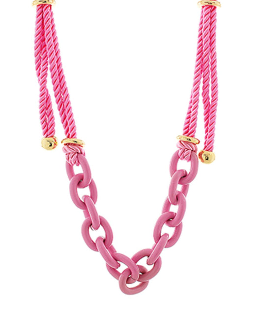 Capri Silk Chain Necklace