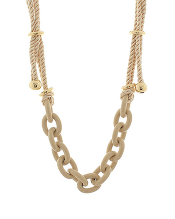 Capri Silk Chain Necklace