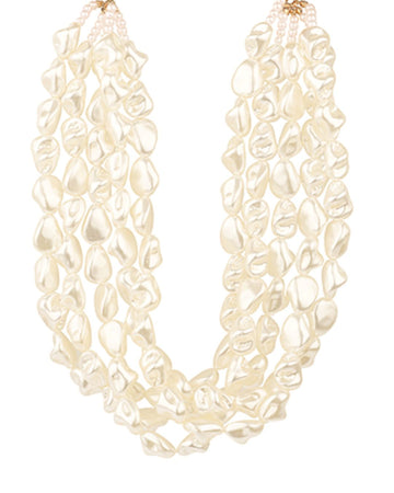 Isabella Layered Pearl Necklace