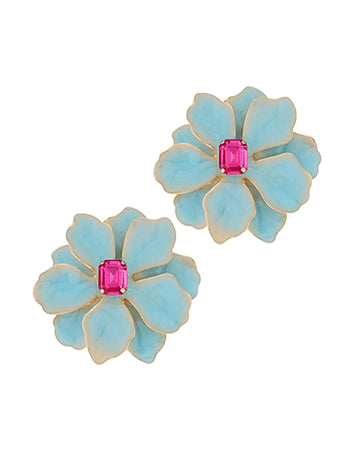 Capri Bloom Statement Earrings