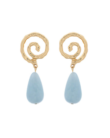 Sorrento Twist Drop Earrings