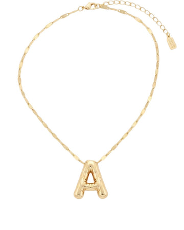 Signature Initial Balloon Necklace