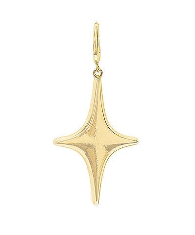 Ondine Sparkle Star Charm — Gold