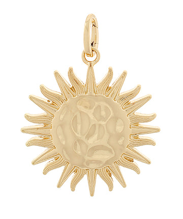 Lucienne Sunburst Charm — Gold