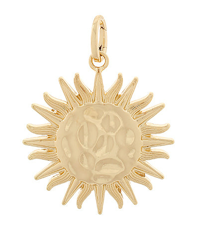 Lucienne Sunburst Charm — Gold