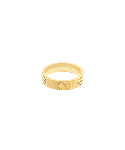 Harbor gold mariner link ring size 8