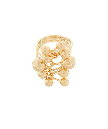 Luna Cluster Ring