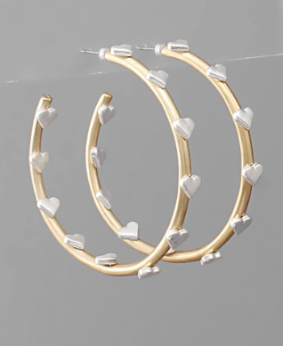 Lovefoolsophy Hoops Gold